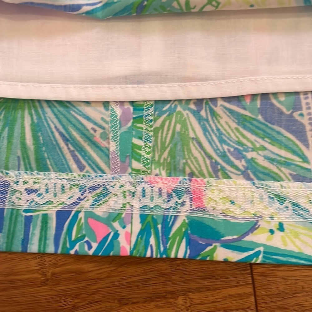 Lilly Pulitzer girls little Lilly classic shift dress Multi Swizzle sizes 7& 10 - Picture 5 of 12
